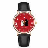 Watches Women 2022 New Fashion Ladies Lovely Cat Wristwatch Leather Watchband Quartz Clock Hot Gift For Girlfriend Montre Femme