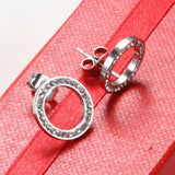 316L Stainless Steel Earring Crystal Stud Earrings For Women Joyas Brincos Bijoux Jewelry Earings Fashion