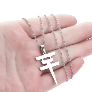 Tokio Hotel Pendant Necklace for Men Women Kpop Collar Collares Para Mujer Choker Jewelry Korean Fashion Chain