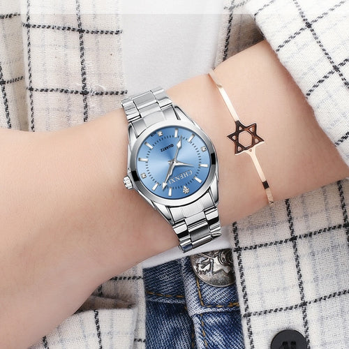 Luxury Brand Fashion Watches Women Xfcs Ladies Rhinestone Quartz Watch Women's Dress Clock Wristwatches Relojes Mujeres
