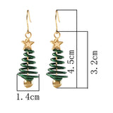 Christmas Earrings Tree Star DIY Earrings