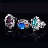 2022 New 7Pcs/Set Katekyo Hitman Reborn Vongola Alloy Rings Anime Cosplay Fashion Jewelry