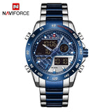 NAVIFORCE Men Digital Watch Luxury Sport Quartz Mens Wristwatches Waterproof Military Luminous Clock Relogio Masculino