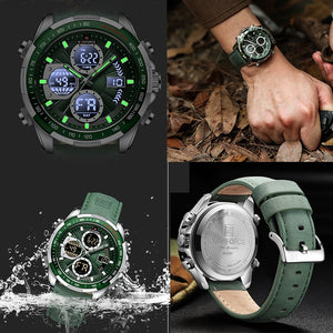 New NAVIFORCE Fashion Military Watches for Men Luxury Original Sports Chronograph Watch Waterproof Quartz WristWatch Clock Gift