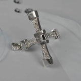 FAST and FURIOUS Vin Dominic Toretto's Cross Pendant Necklace - Titanium Steel Costume Jewellery