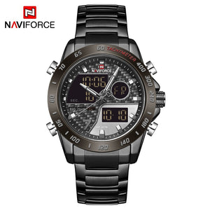 NAVIFORCE Men Digital Watch Luxury Sport Quartz Mens Wristwatches Waterproof Military Luminous Clock Relogio Masculino