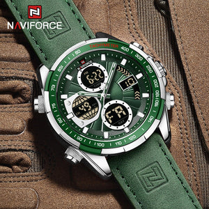 New NAVIFORCE Fashion Military Watches for Men Luxury Original Sports Chronograph Watch Waterproof Quartz WristWatch Clock Gift