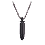 2022 NEW Bullets Pendant Stainless Steel for Daily Wearing Party Highlight Your Different Dressing Up Men's Classic Necklace