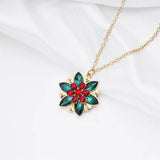 Harong New Fashion Crystal Anastasia Women's Necklace Vintage Elsa Princess Together in Paris Pendant Cosplay Jewelry