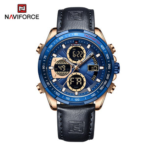 New NAVIFORCE Fashion Military Watches for Men Luxury Original Sports Chronograph Watch Waterproof Quartz WristWatch Clock Gift