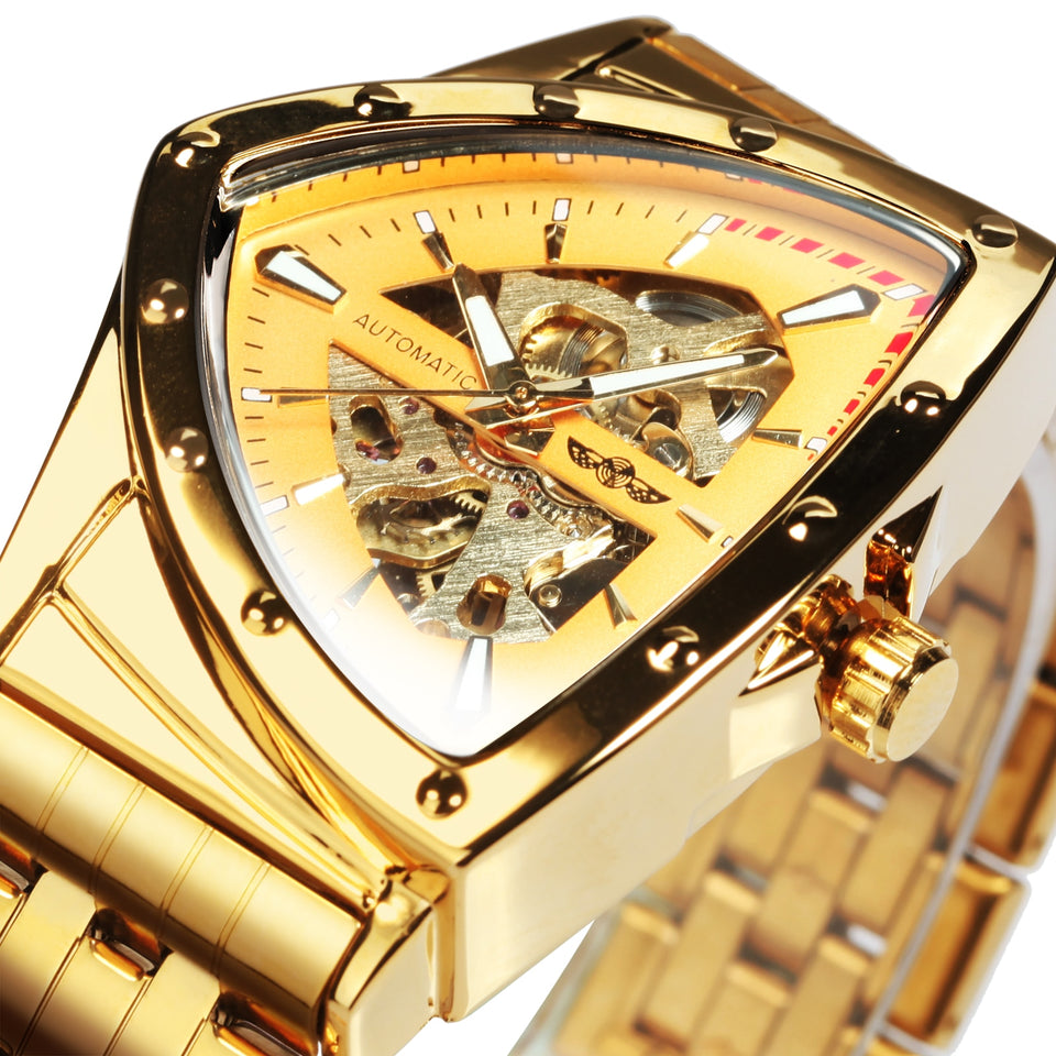 Triangle Skeleton Watch