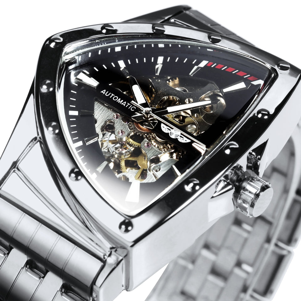 Triangle Skeleton Watch