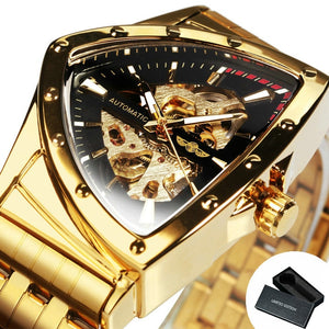 Triangle Skeleton Watch