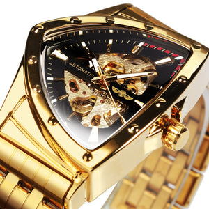 Triangle Skeleton Watch